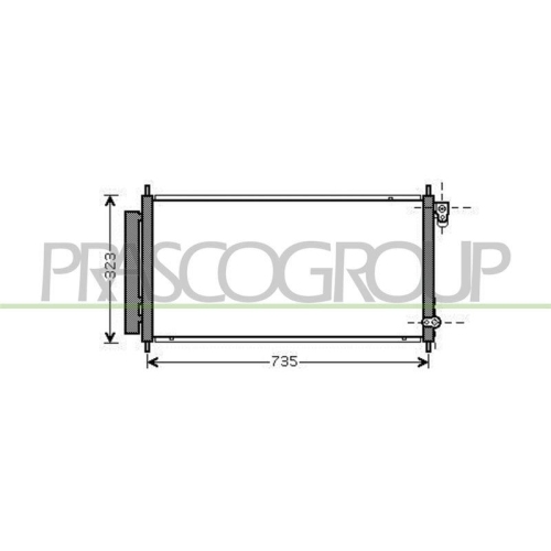 PRASCO Kondensator, Klimaanlage PrascoSelection HD322C001