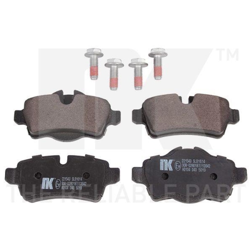 NK Bremsbelagsatz, Scheibenbremse 221543