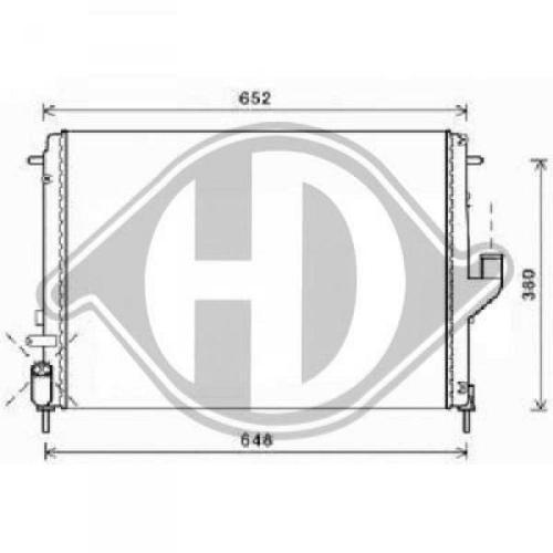 DIEDERICHS K&uuml;hler, Motork&uuml;hlung DIEDERICHS Climate DCM2963