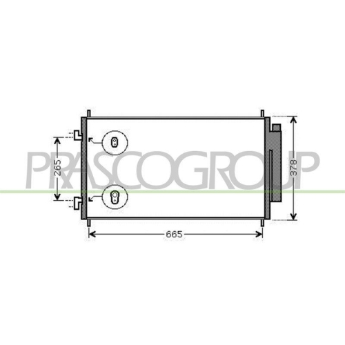 PRASCO Kondensator, Klimaanlage PrascoSelection HD828C001