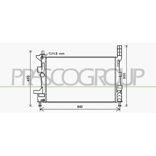 PRASCO K&uuml;hler, Motork&uuml;hlung PrascoSelection FD428R003