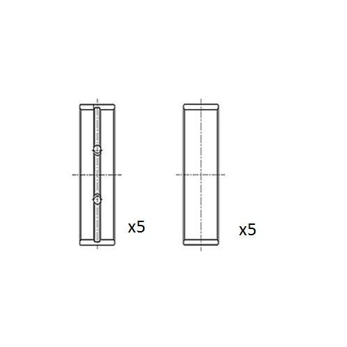 FAI AutoParts Kurbelwellenlagerschale BM1112-STD