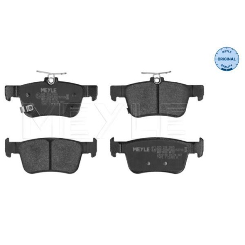 MEYLE Bremsbelagsatz, Scheibenbremse MEYLE-ORIGINAL: True to OE. 025 224 2915