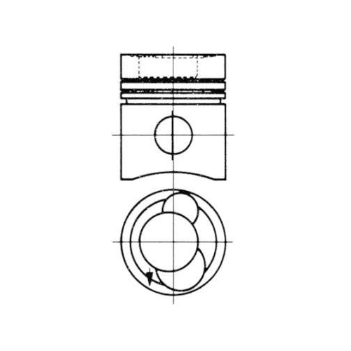 KOLBENSCHMIDT Kolben 93508600
