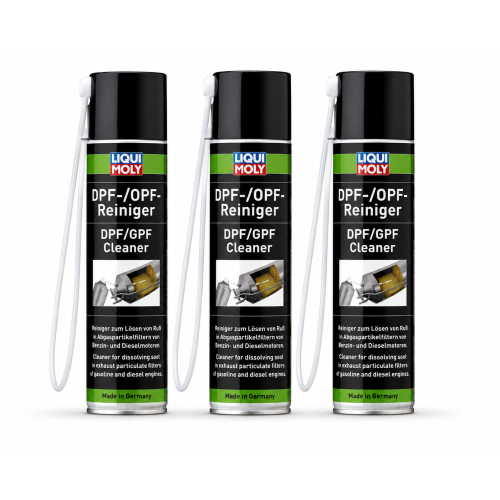3x DPF-/OPF-Reiniger Dieselpartikelfilter mit Sonde Regenerator Liqui Moly 21969