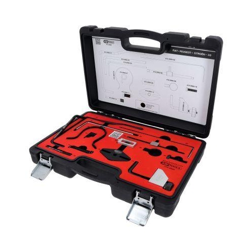Motoreinstellwerkzeug-Satz f&uuml;r Fiat, Citro&euml;n, Peugeot, DS, 15-tlg KS TOOLS