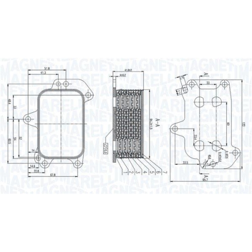 MAGNETI MARELLI &Ouml;lk&uuml;hler, Motor&ouml;l 350300005100