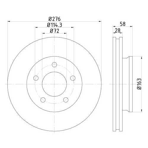 TEXTAR Bremsscheibe 92130000