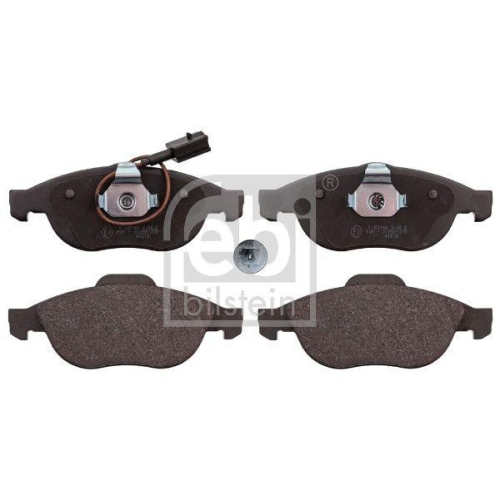 FEBI BILSTEIN Bremsbelagsatz, Scheibenbremse 116014