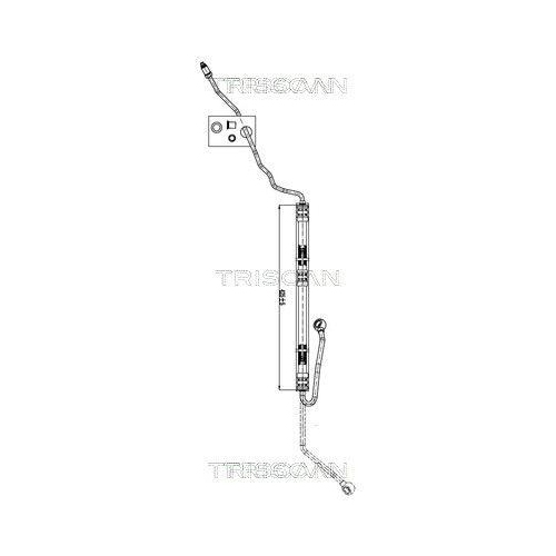 TRISCAN Hydraulikschlauch, Lenkung 8516 29001
