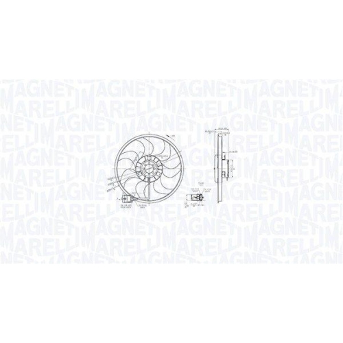 MAGNETI MARELLI L&uuml;fter, Motork&uuml;hlung 069422864010