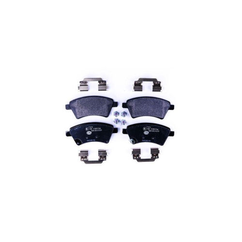 HELLA Bremsbelagsatz, Scheibenbremse 8DB 355 012-511