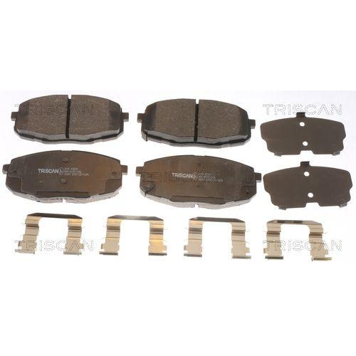 TRISCAN Bremsbelagsatz, Scheibenbremse 8110 43069