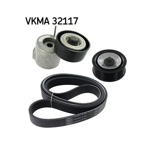 SKF Keilrippenriemensatz VKMA 32117