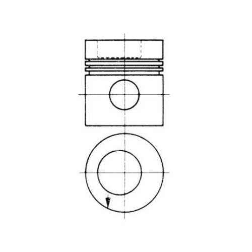 KOLBENSCHMIDT Kolben 93750600