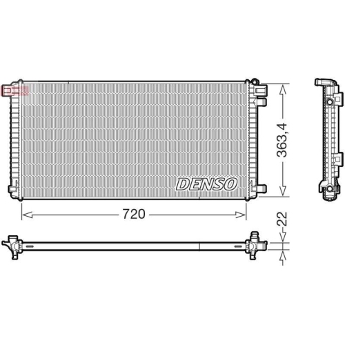 DENSO K&uuml;hler, Motork&uuml;hlung DRM02051