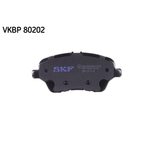 SKF Bremsbelagsatz, Scheibenbremse