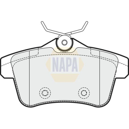 NAPA Bremsbelagsatz, Scheibenbremse NAPA NBP1065