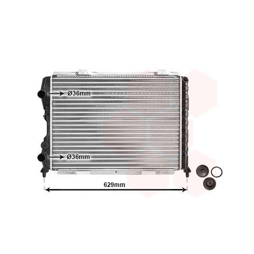 VAN WEZEL K&uuml;hler, Motork&uuml;hlung *** IR PLUS *** 01002056