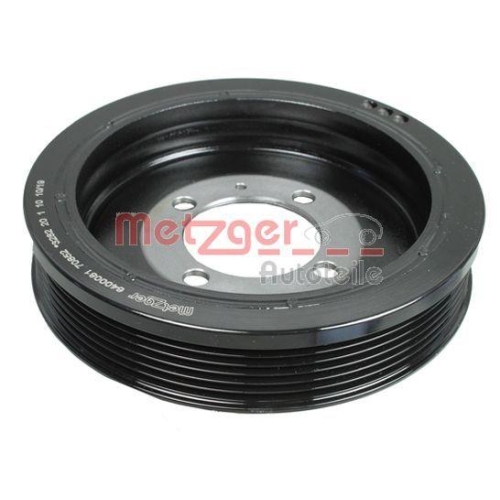 METZGER AUTOTEILE Riemenscheibe, Kurbelwelle 6400081