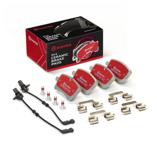 BREMBO Bremsbelagsatz, Scheibenbremse XTRA LINE - Ceramic P85119NX