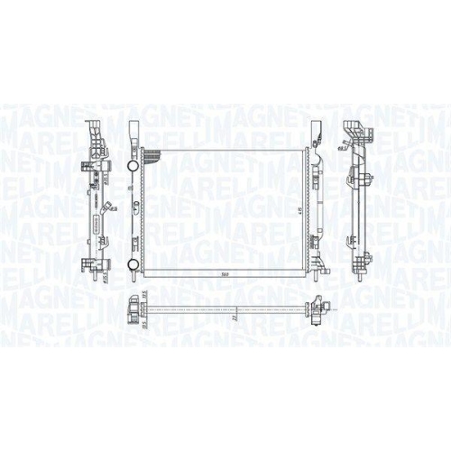 MAGNETI MARELLI K&uuml;hler, Motork&uuml;hlung 350213142600