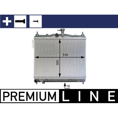 MAHLE K&uuml;hler, Motork&uuml;hlung BEHR *** PREMIUM LINE *** CR 1277 000P