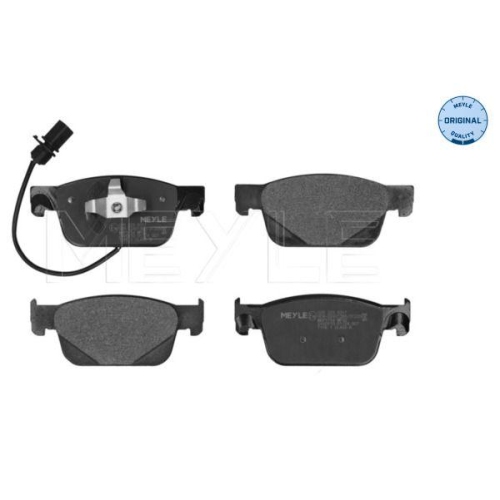 MEYLE Bremsbelagsatz, Scheibenbremse MEYLE-ORIGINAL: True to OE. 025 223 8317