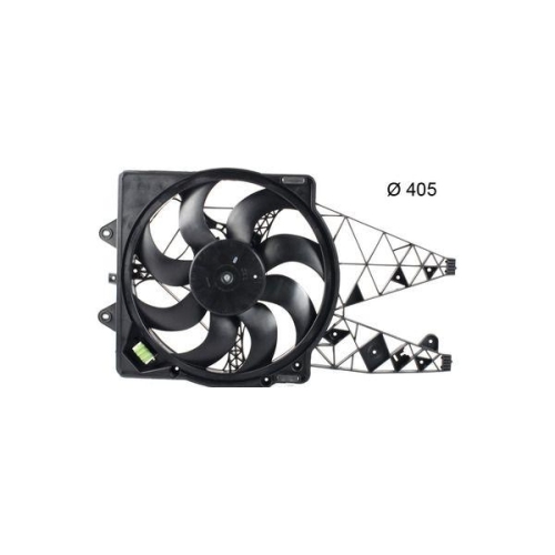 MAHLE L&uuml;fter, Motork&uuml;hlung BEHR *** PREMIUM LINE *** CFF 248 000P