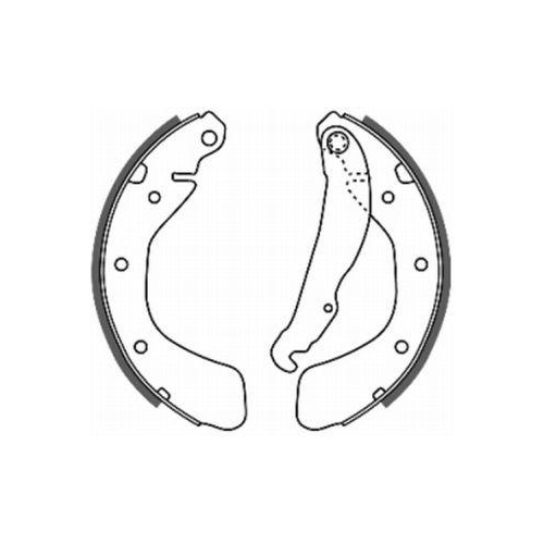 ABE Bremsbackensatz C0X008ABE