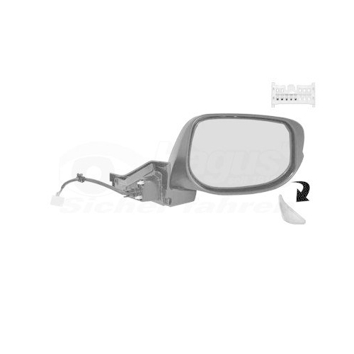 VAN WEZEL Au&szlig;enspiegel * HAGUS * 2511808