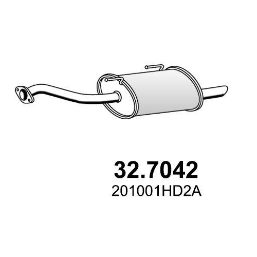 ASSO Endschalld&auml;mpfer 32.7042