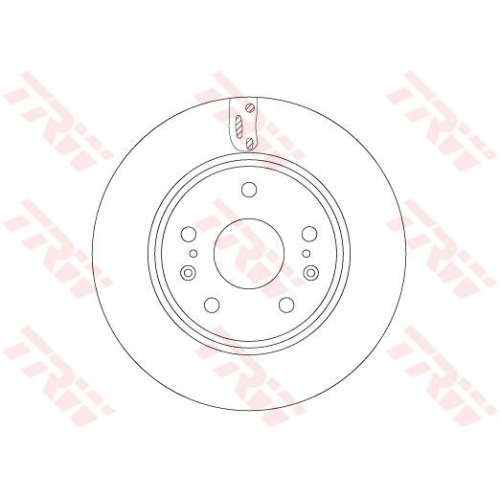 TRW Bremsscheibe DF6703