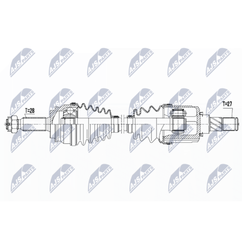 NTY Antriebswelle NPW-CH-046