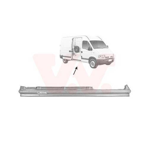 VAN WEZEL Einstiegsblech