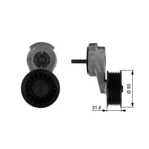 GATES Riemenspanner, Keilrippenriemen DriveAlign&trade; T38116