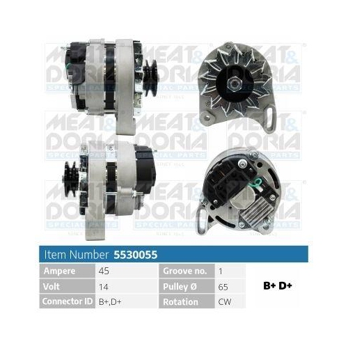 MEAT & DORIA Generator 5530055