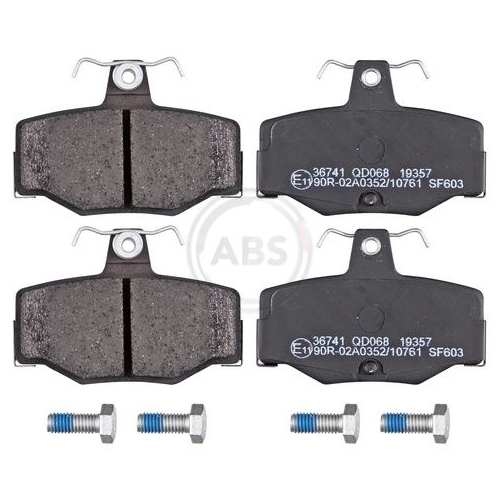 A.B.S. Bremsbelagsatz, Scheibenbremse 36741