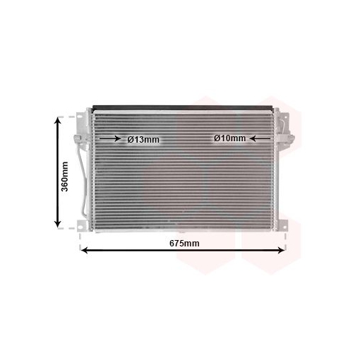 VAN WEZEL Kondensator, Klimaanlage 59005077