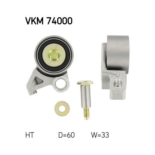 SKF Spannrolle, Zahnriemen VKM 74000