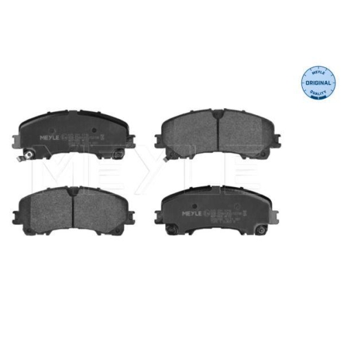 MEYLE Bremsbelagsatz, Scheibenbremse MEYLE-ORIGINAL: True to OE. 025 221 1716