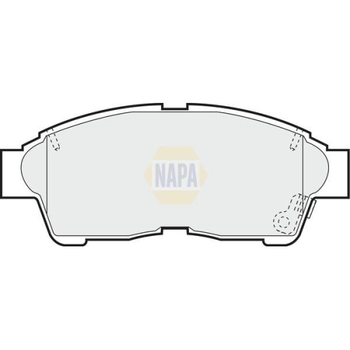 NAPA Bremsbelagsatz, Scheibenbremse NAPA NBP1076