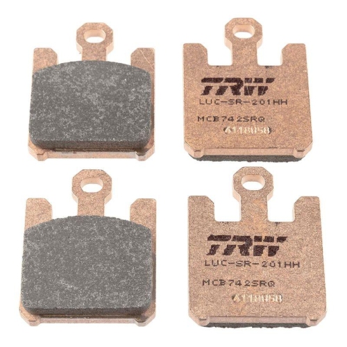 TRW Bremsbelagsatz, Scheibenbremse Sinter Track Racing MCB742SRQ