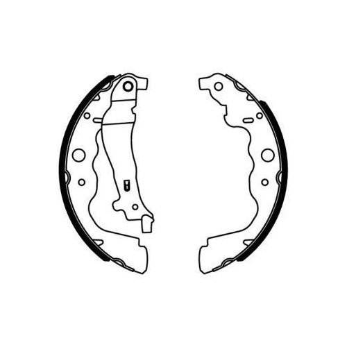 ABE Bremsbackensatz C0R031ABE