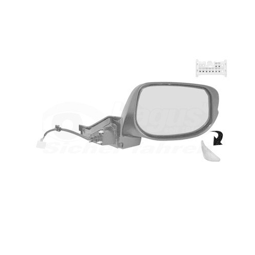 VAN WEZEL Au&szlig;enspiegel * HAGUS * 2511818