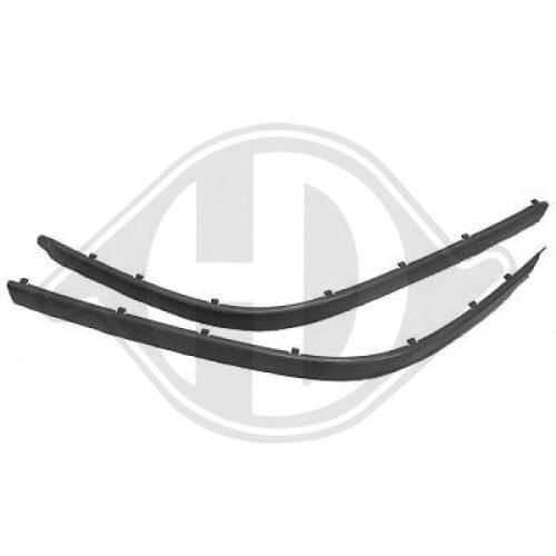 DIEDERICHS Zier-/Schutzleiste, Sto&szlig;f&auml;nger HD Priority Parts 1223362