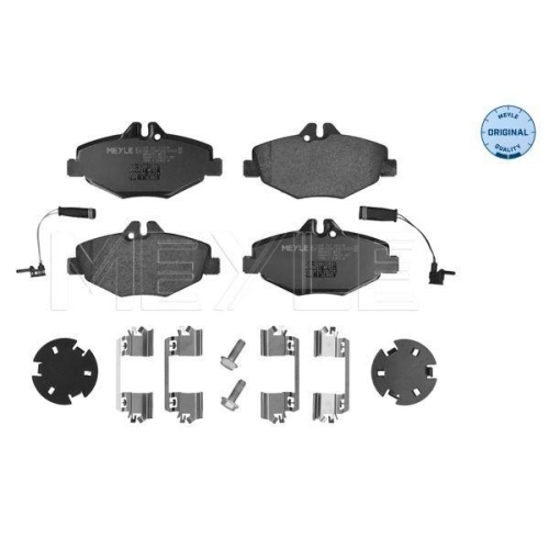 MEYLE Bremsbelagsatz, Scheibenbremse MEYLE-ORIGINAL: True to OE. 025 237 4320/W