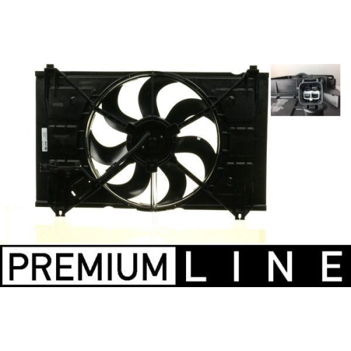 MAHLE L&uuml;fter, Motork&uuml;hlung BEHR *** PREMIUM LINE *** CFF 252 000P