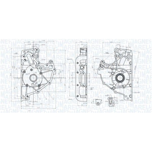 MAGNETI MARELLI Ölpumpe 351516000078