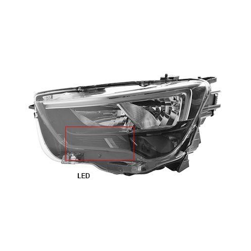 VAN WEZEL Hauptscheinwerfer 3803963